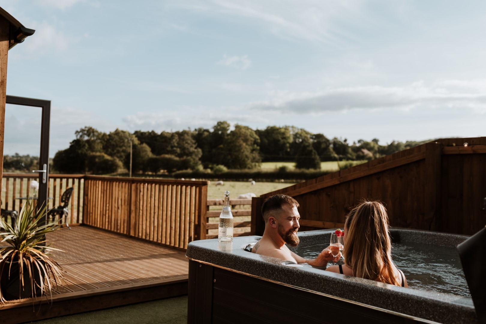 Glamping Near me with Hot Tub | Ginger Nut Shepherds Hut