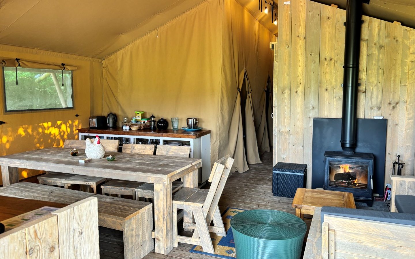 The Chilterns View Safari Tent