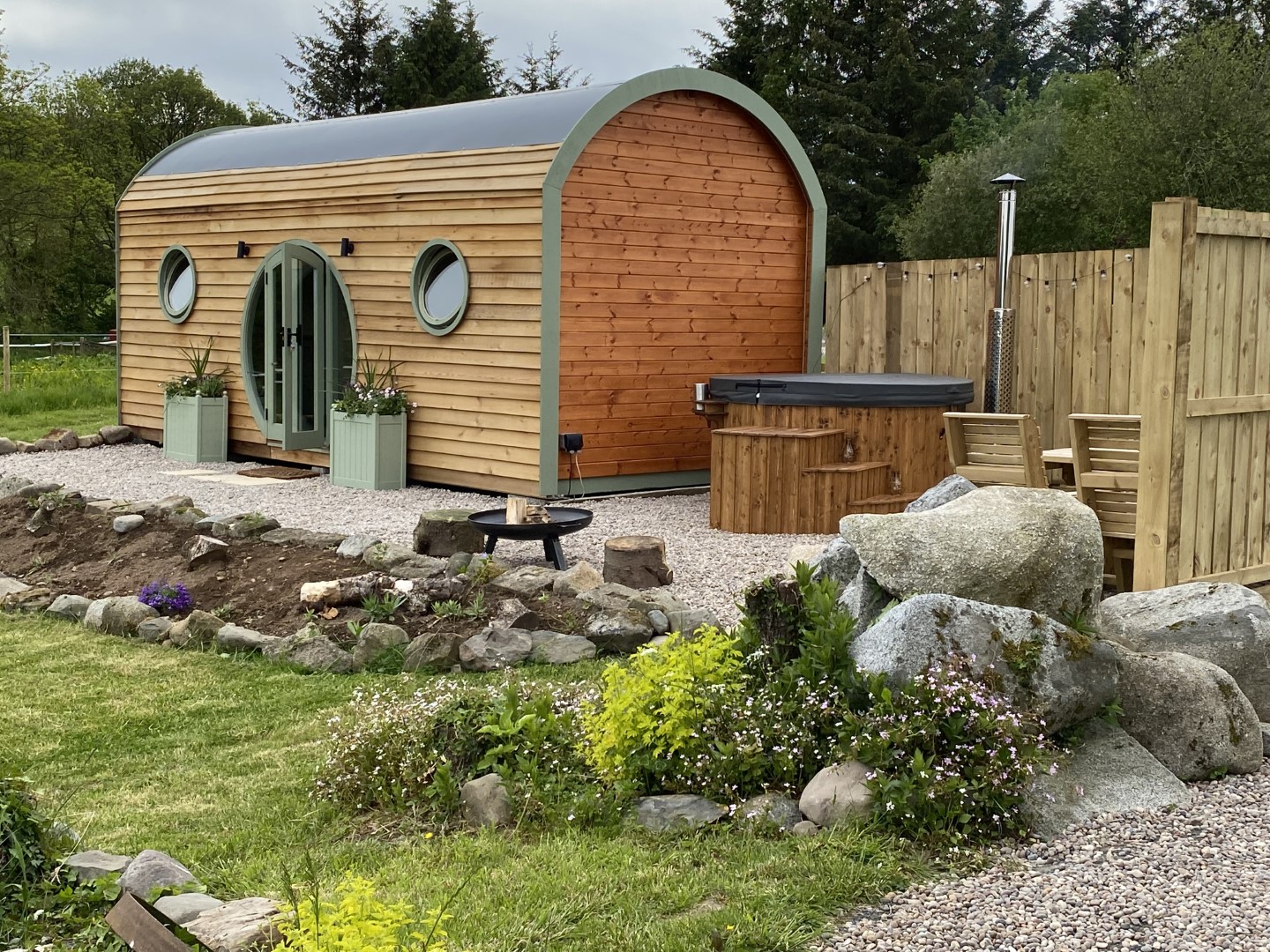 Glamping Pods Scotland | Freedom Fields Glamping | Glamping UK