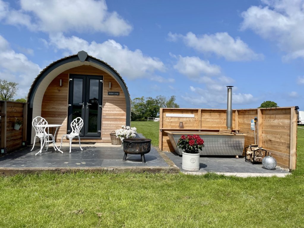 Abbey Farm Glamping | Glamping with hot tub near me 