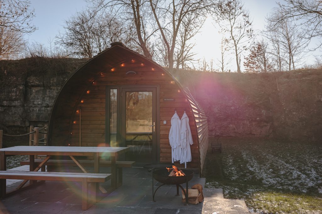 Glamping at Hewn Yorkshire | Winter Glamping UK