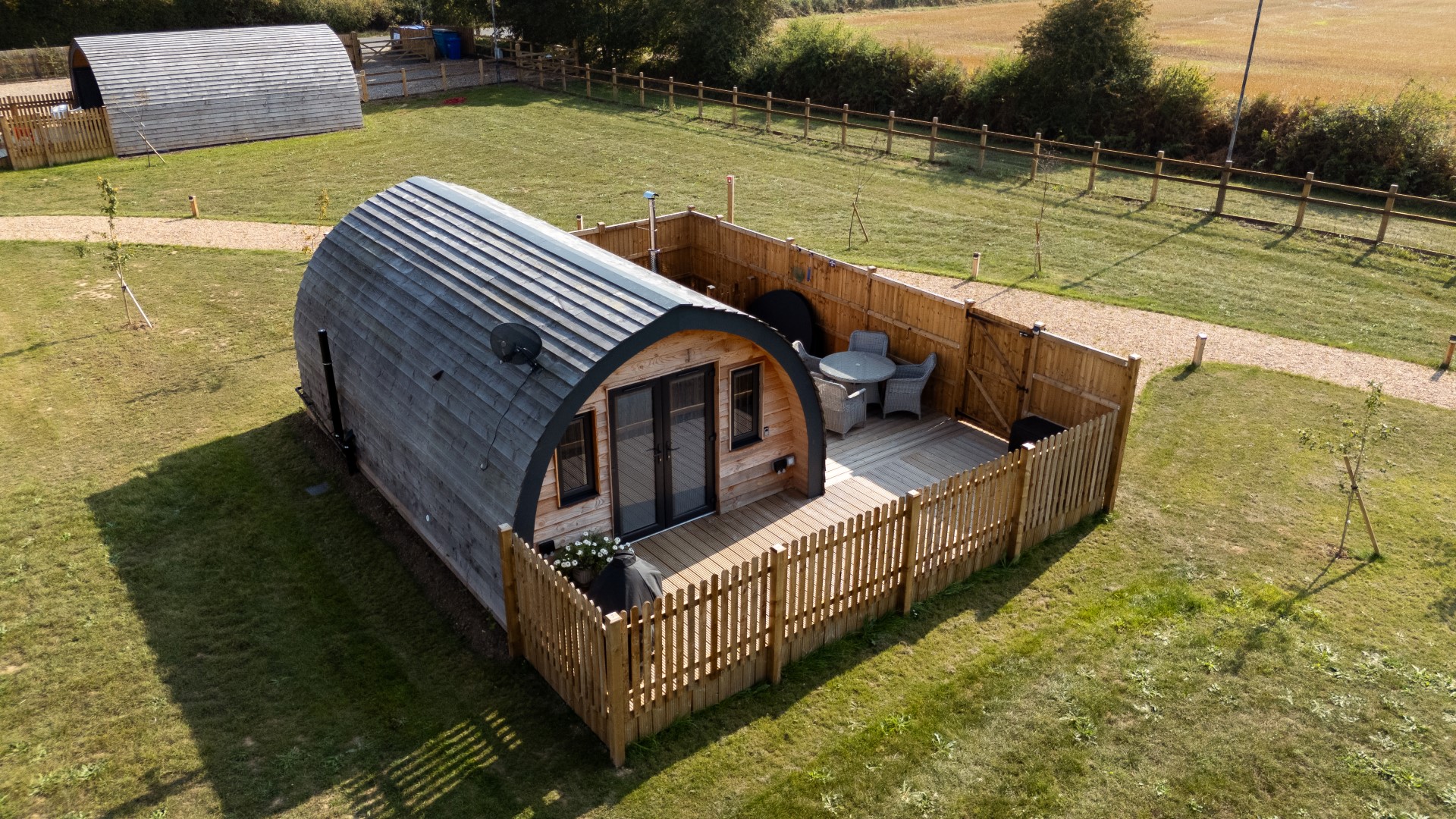 The Partridge Retreat Glamping pods available for a last minute Christmas break